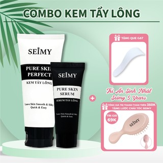 Kem Tẩy Lông Seimy - Pure Skin Perfect tẩy tất cả mọi loại lông vĩnh viễn 1 cách an toàn nhanh gọn chỉ 6 phút