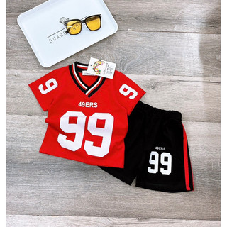 Bộ cotton số 99 bé trai