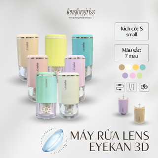 Máy rửa lens tự động công nghệ siêu âm chính hãng EYEKAN - 7 màu khác nhau