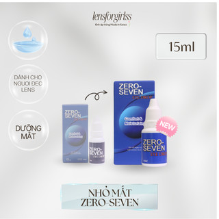 Các loại nước NHỎ MẮT và DƯỠNG ẨM cho kính áp tròng | Nhỏ mắt và dưỡng ẩm cho lens | LENSFORGIRLSS
