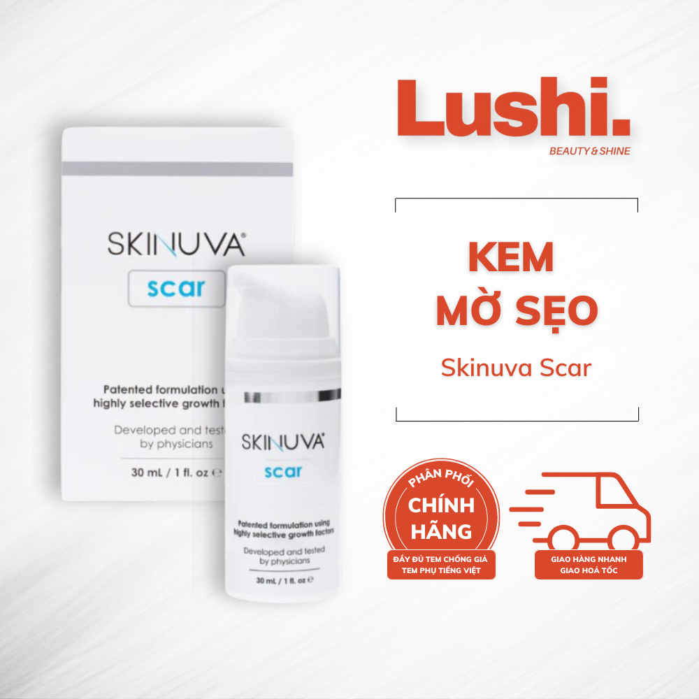 Skinuva Scar Kem Sẹo Thâm Rỗ 15ml - By Lushi