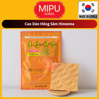 Cao Dán Hồng Sâm Himenna Hàn Quốc bịch 20 miếng