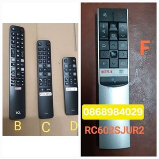 Remote Điều khiển tivi TCL chính hãng các loại có giọng nói