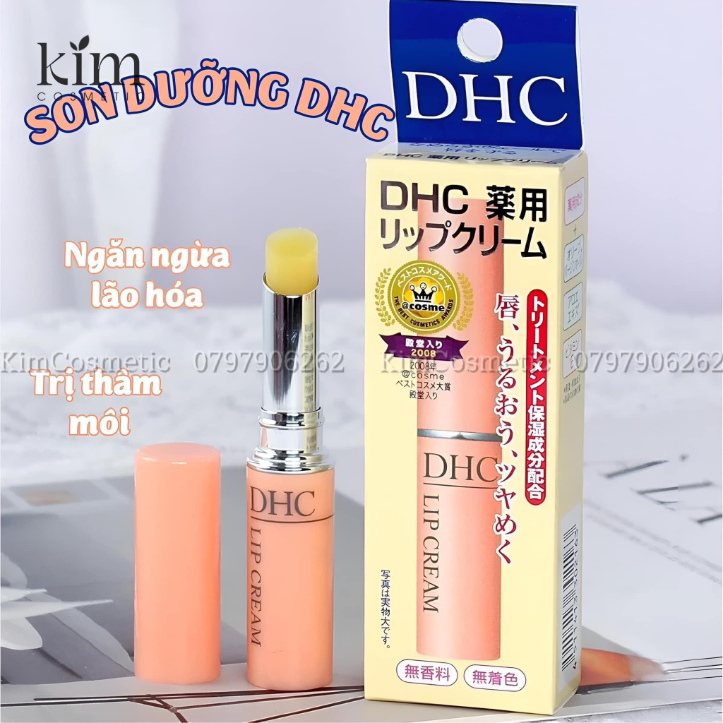 SON DƯỠNG MÔI KHÔNG MÀU DHC