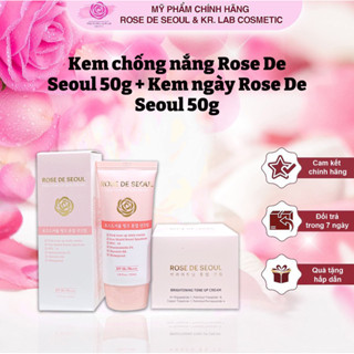 Combo Kem chống nắng Rose de seoul + Kem ngày Rose De Seoul