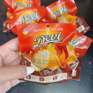 Trứng Gà Ăn Liền DEVI Vị Cay ( 40g x 5 quả )