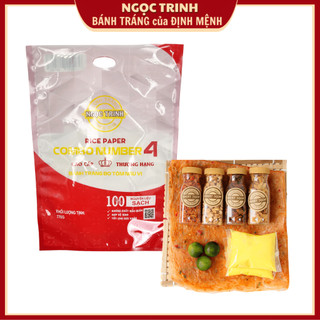 Bánh Tráng Phơi Sương COMBO 04 Bánh Tráng Bơ Tôm Ngũ Vị Cao Cấp Thương Hiệu Đẳng Cấp Hàng Đầu Bánh Tráng Ngọc Trinh