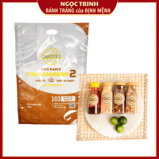 Bánh Tráng Phơi Sương COMBO 02 Bánh Tráng Ngũ Vị  Thương Hiệu Đẳng Cấp Hàng Đầu Bánh Tráng Ngọc Trinh
