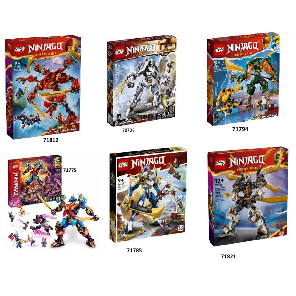 LEGO Ninjago - Chủ đề các loại (P1)