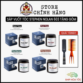 [TẶNG GÔM] Sáp vuốt tóc Stephen Nolan 603, sáp Dark Time, The Second, The Eternal, First Time.
