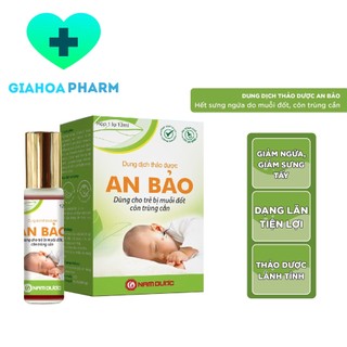 An Bảo - Dung dịch thảo dược dùng cho vết muỗi đốt, côn trùng cắn, mụn nhọt
