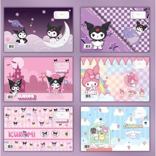 Set 20 Giấy bao tập/ bao vở sanrio, kurumi, capybara, bò sữa, bơ BT21/ BTS chibi