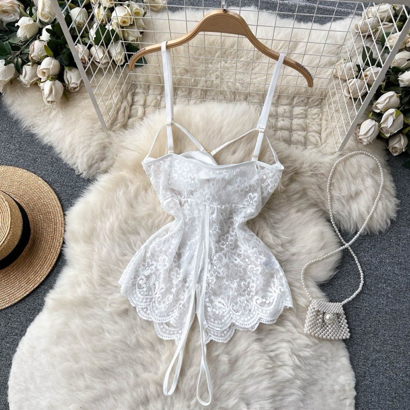 [SẴN] Body Suit Ren Sexy Gợi Cảm MS1542 xuyên thấu gợi cảm cho nữ phối nơ ngực  [CWEAR.SEXY_ĐỒ NGỦ & NỘI Y CAO CẤP] | BigBuy360 - bigbuy360.vn