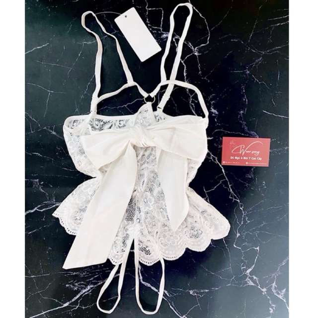 [SẴN] Body Suit Ren Sexy Gợi Cảm MS1542 xuyên thấu gợi cảm cho nữ phối nơ ngực  [CWEAR.SEXY_ĐỒ NGỦ & NỘI Y CAO CẤP] | BigBuy360 - bigbuy360.vn