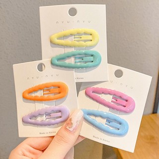 Kẹp tóc giọt nước phong cách mới Kẹp tóc cute Kẹp mái