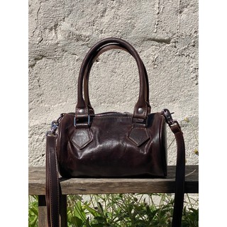 Túi da bò "barrel bag"
