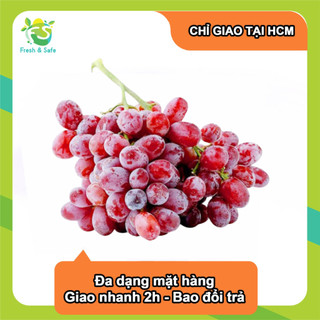[Chỉ Giao HCM] Nho Đỏ Có Hạt Nhập Khẩu - 500g