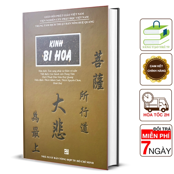 Sách - Kinh Bi Hoa ( Bìa Cứng Nâu )