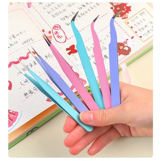 Bộ 2 Nhíp Đầu Thẳng Và Cong