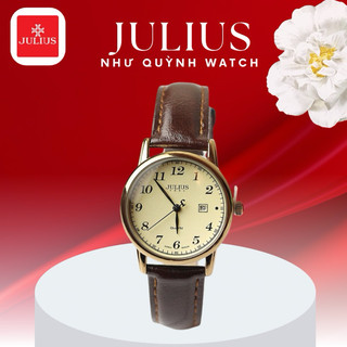 Đồng hồ nữ julius ja-508l hàn quốc dây da