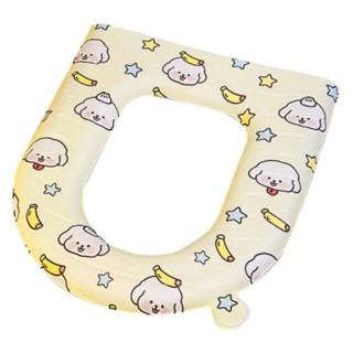 Miếng Lót Bồn Cầu Chất Liệu Eva Mềm Mại Chống Thấm Nước Tiện Lợi Cho Mùa Đông