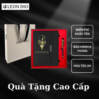  Bộ Quà Tặng Người Lái Đò A5 & Bút Ký Cao Cấp Leon Dio Classic Royalian