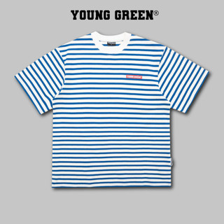 Áo Thun Young Green Basic Striped
