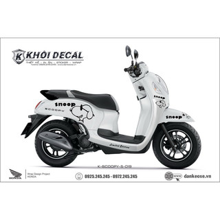 Tem Scoopy decal cao cấp