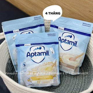 Bột cháo ăn dặm aptamil của anh cho bé - vinaquick