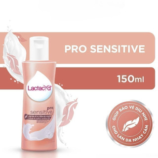 Dung dịch vệ sinh phụ nữ dành cho da nhạy cảm Lactacyd Pro Sensitive 150ml