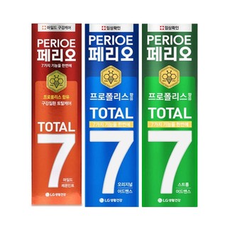 Kem đánh răng bạc hà tinh khiết Perioe Total 7 Intense Hàn Quốc 120g