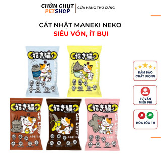 Cát Vệ Sinh Cho Mèo Cát Nhật Maneki Neko Túi 5L - ChunChut Petshop