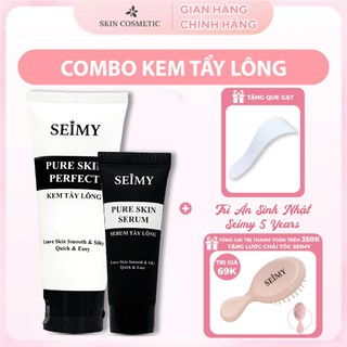 Kem Tẩy Lông Seimy tẩy mọi loại lông vĩnh viễn nhanh gọn chỉ 5 phút - Pure Skin Perfect