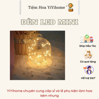 DÂY ĐÈN LED MINI 1MÉT, 2MÉT CHẠY BẰNG PIN TRANG TRÍ NHÀ CỬA DECOR