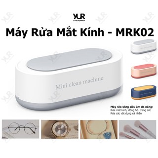 [Dùng Cáp Sạc USB] MRK02-Máy rửa kính - trang sức đa năng bằng sóng siêu âm Mini clean machine