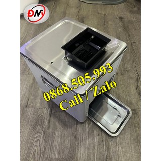 Máy thái thịt tươi sống 1 cửa 2mm 2,5mm 3mm 3,5mm 5mm năng suất cao - điện máy đức minh
