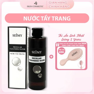 Nước tẩy trang Seimy - Micellar Cleansing Water làm sạch da, trẻ hóa làn da, căng bóng, mềm mịn