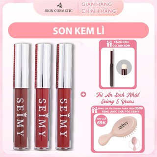 Son kem Seimy - Princess Lipstick Matte an toàn lành tính, son lì không thấm nước, không lem trôi