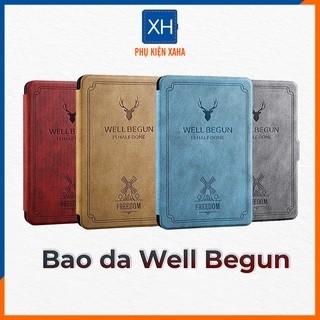 Bao Da Well Begun Kindle PaperWhite 4/3/2/1/2019 Kindle Oasis 3/2/2019 Basic 2019/ 2022 Sang Trọng Giá Tốt - Xaha Store