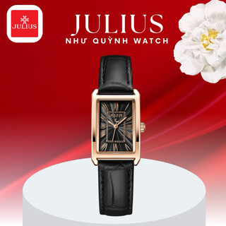 Đồng hồ nữ julius hàn quốc ja-1338d dây da