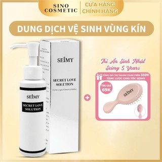 Dung dịch vệ sinh phụ nữ SEIMY dạng bọt - Secret Love Solution - Dung dịch cô bé, vệ sinh vùng kín