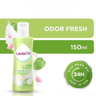 Dung dịch vệ sinh phụ nữ ngăn mùi 24H Lactacyd Odor Fresh 150ml
