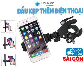 🔥 GIÁ SỈ 🔥 Kẹp điện thoại thêm cho đèn led live stream ĐẦU NỐI+KẸP LÒ XO