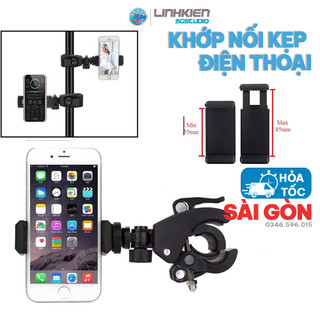 🔥 GIÁ SỈ 🔥 Bộ Đầu Kẹp Điện Thoại Livestream KHỚP NỐI + KẸP ĐT
