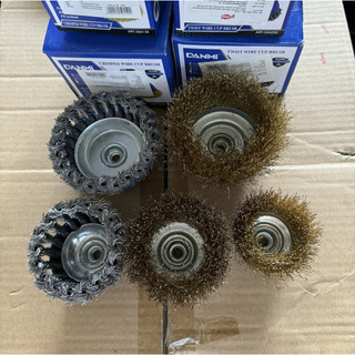 Bộ 5 chổi trà rỉ sét lắp cho máy mài