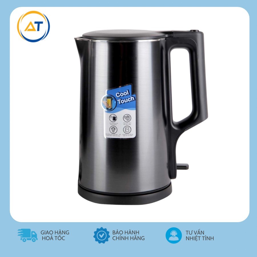 Ấm siêu tốc Midea MK-317DC ( Bình siêu tốc, Ấm đun nước dung tích 1,7 lít, công suất 1800W)