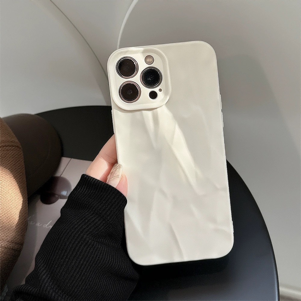 Ốp lưng iphone nếp gấp basic 6s/6plus/7/8/plus/x/xs/11/12/13/14/15/pro/max/plus/promax- Awifi Case D