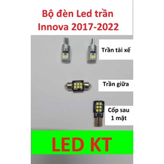 Bộ đèn led nội thất Innova 2017 2018 2019 2020 2021 2022 bộ đèn led trần đèn led Toyota
