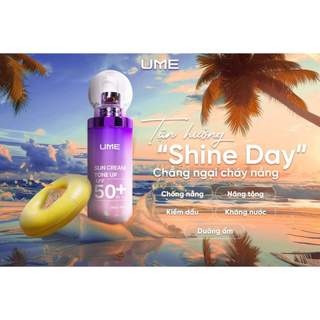  Kem Chống nắng nâng tông UME kem chống nắng cho mặt  SPF 50+ 