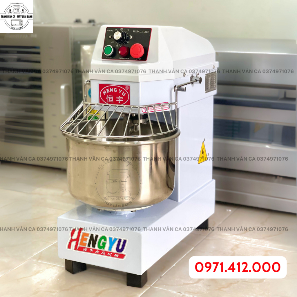Máy trộn bột HENGYU HS10 dung tích 10L, có hẹn giờ